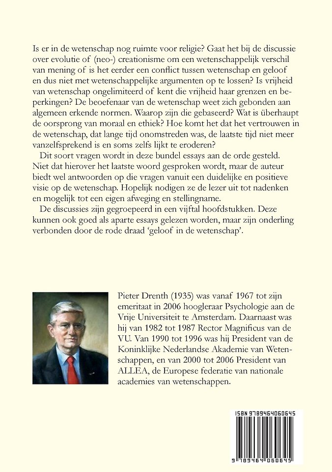 Geloof in de wetenschap