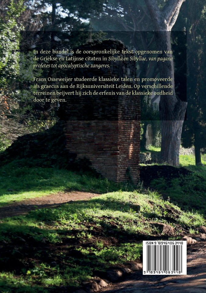 Sibylla en Sibyllae, bronnen