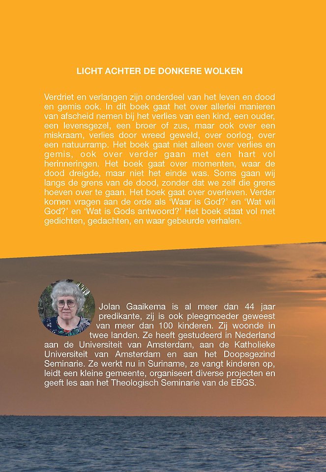 Licht achter de donkere wolken