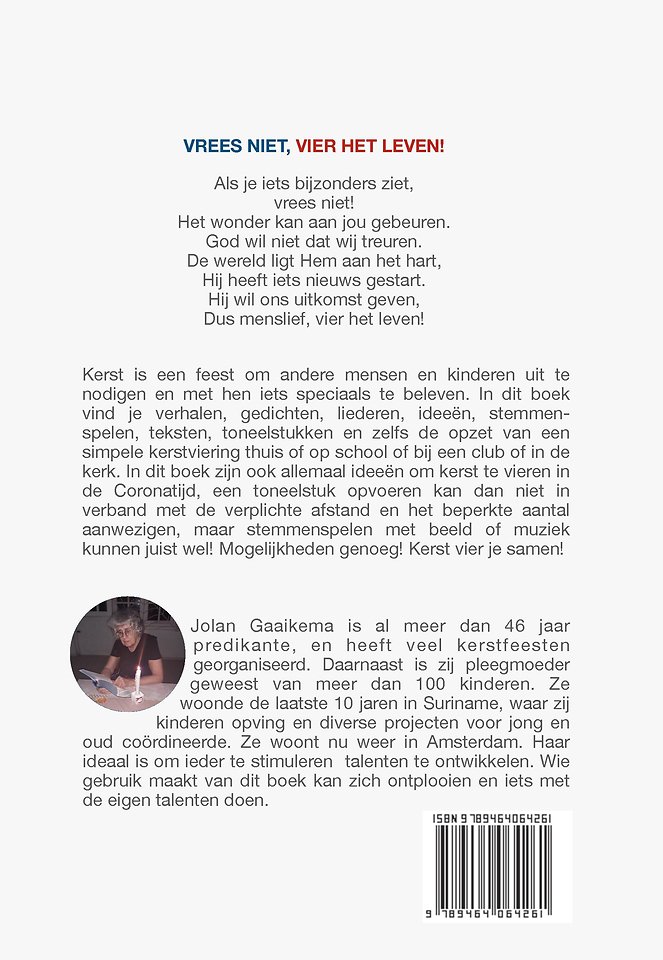 Vrees niet, vier het leven!