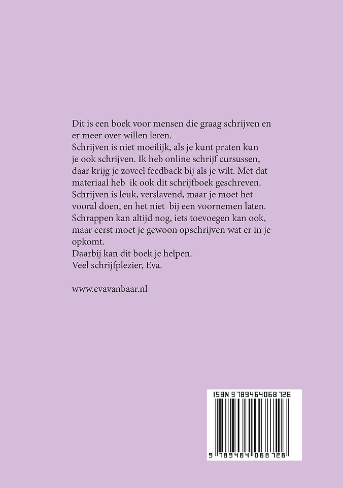 Schrijfboek Schrijven is doen