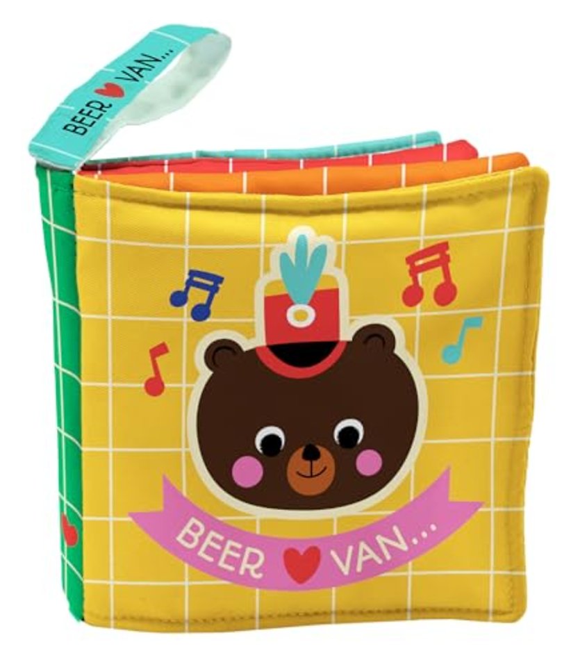 Knisperboekje vol liefde - Beer houdt van muziek