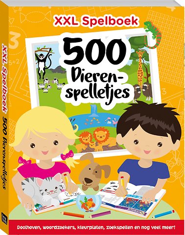 XXL Spelboek - 500 Dierenspelletjes