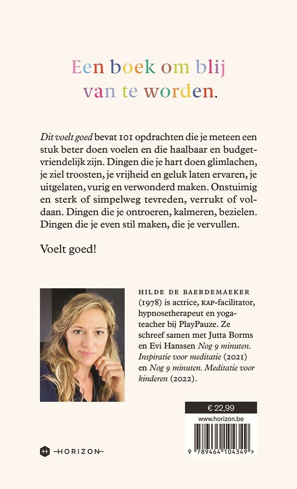 Dit voelt goed