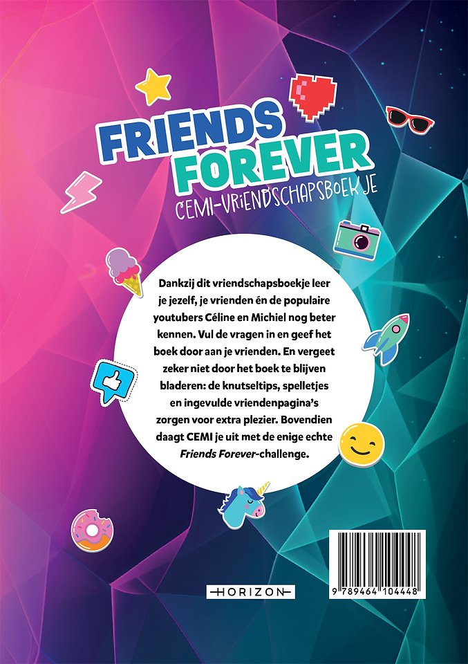 Friends forever – CEMI vriendschapsboekje