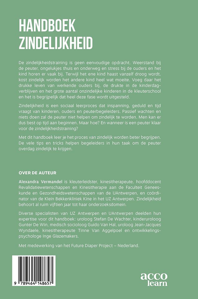 Handboek zindelijkheid