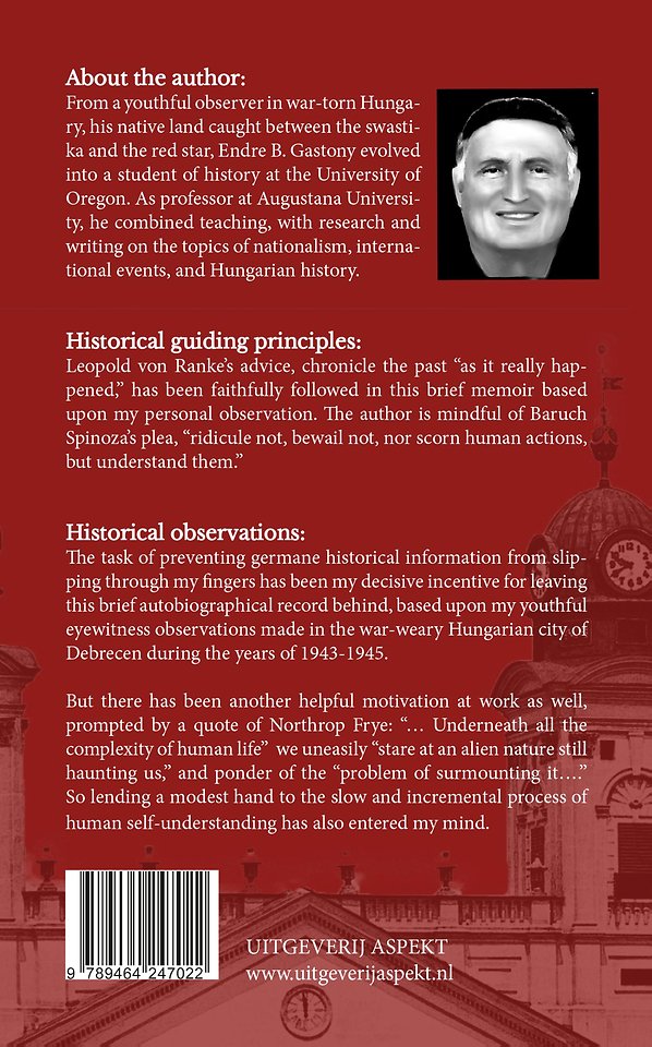 Eyewitness to the war in Hungary