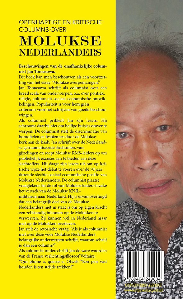 Openhartige en kritische columns over Molukse Nederlanders