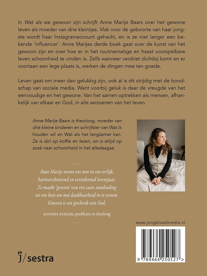 Wat als we gewoon zijn