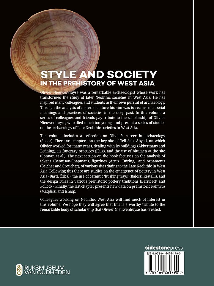 Style and Society in the Prehistory of West Asia