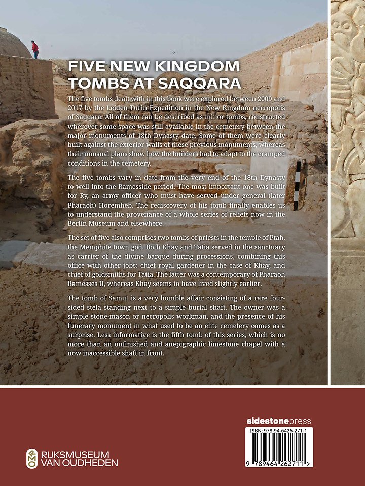 Five New Kingdom Tombs at Saqqara