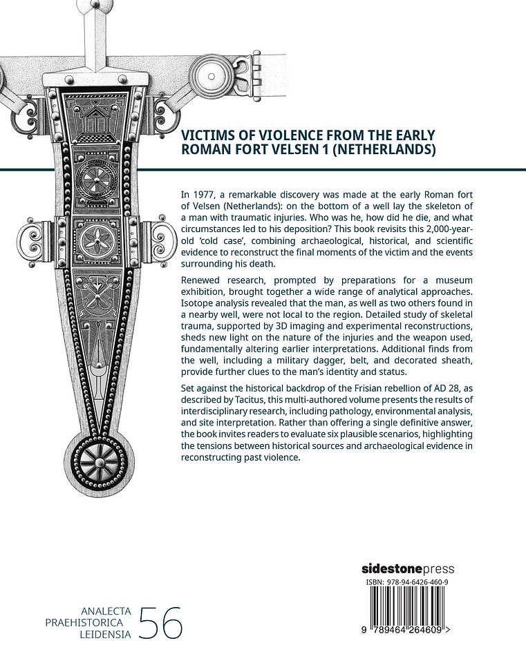 Victims of Violence from the early Roman fort Velsen 1 (Netherlands)
