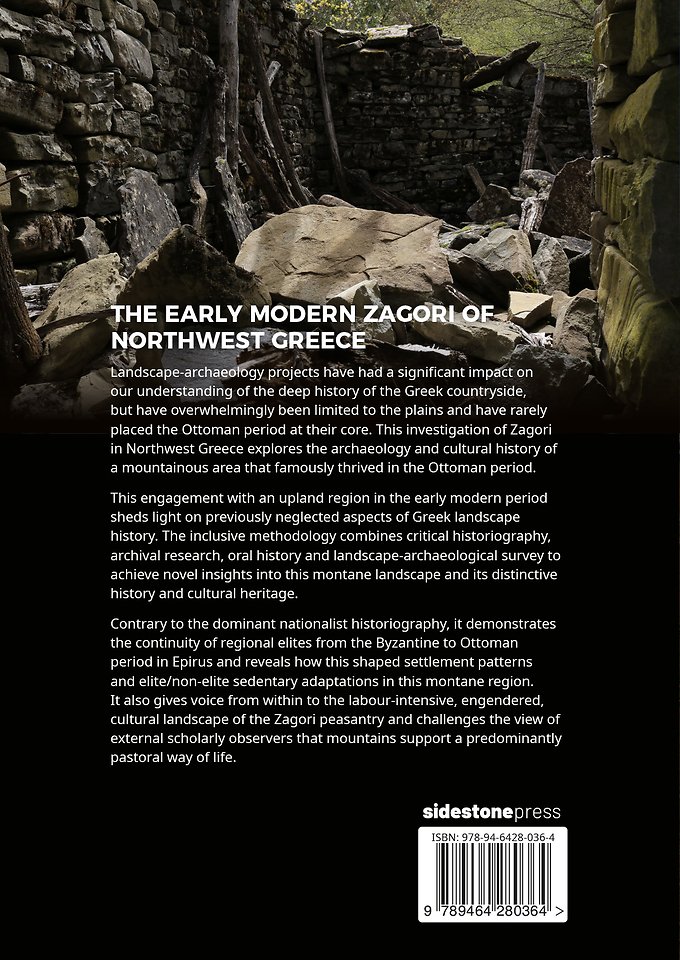 The early modern Zagori of Northwest Greece