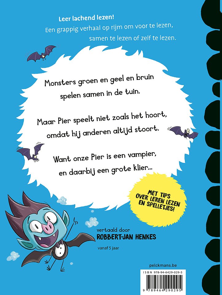 Pier de klier zegt boe!
