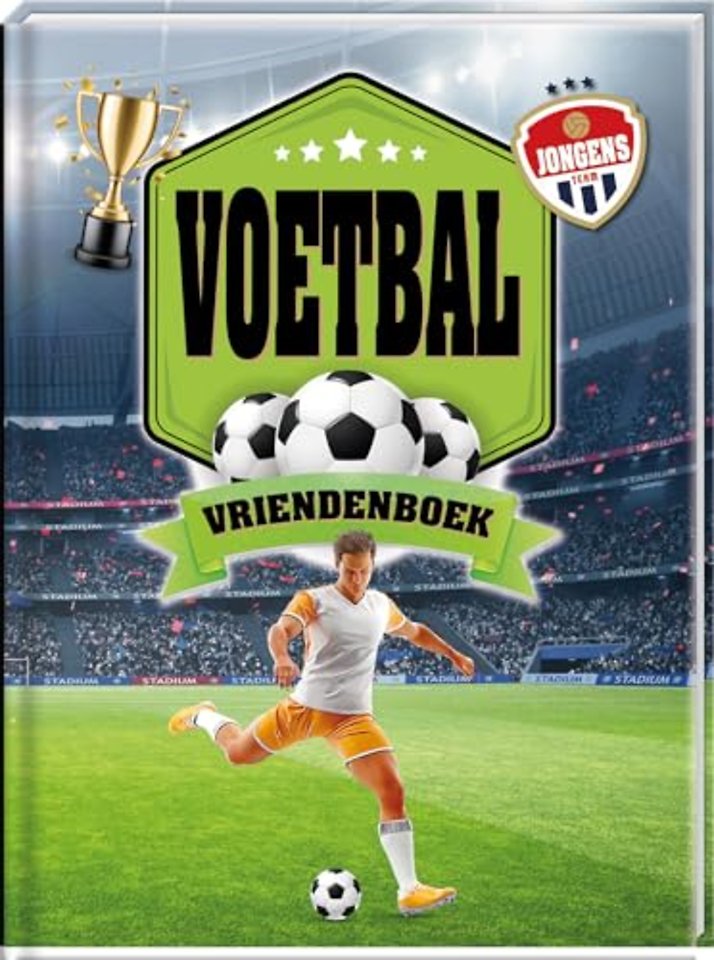Vriendenboek voetbal jongens