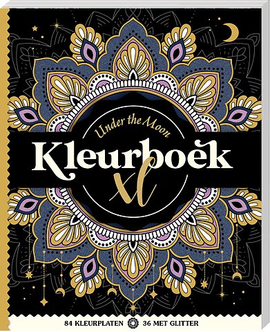 Kleurboek XL - Under the Moon