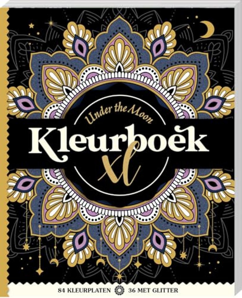Kleurboek XL - Under the Moon