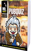 Mr. Bright's Pubquiz scheurkalender 2026