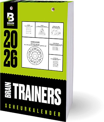Braintrainers scheurkalender 2026