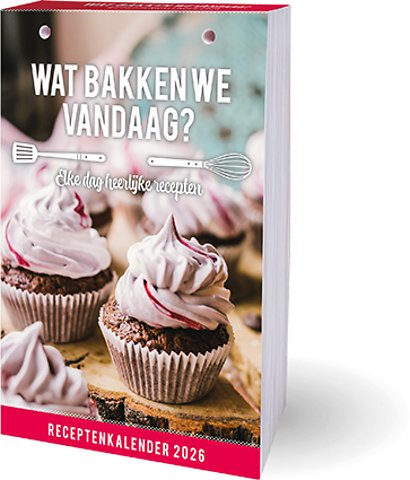 Wat bakken we vandaag? scheurkalender 2026