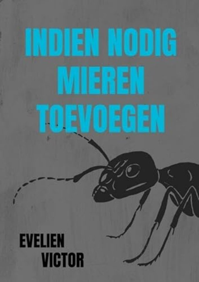 Indien nodig mieren toevoegen