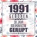 1994 Geboren 30 Jaar Tot Perfectie Gerijpt