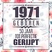 1974 Geboren 50 Jaar Tot Perfectie Gerijpt