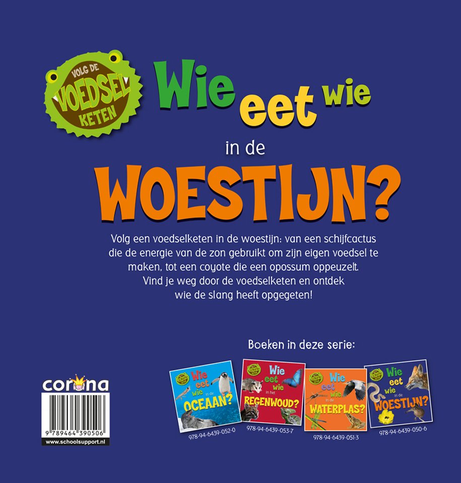 Wie eet wie in de woestijn?