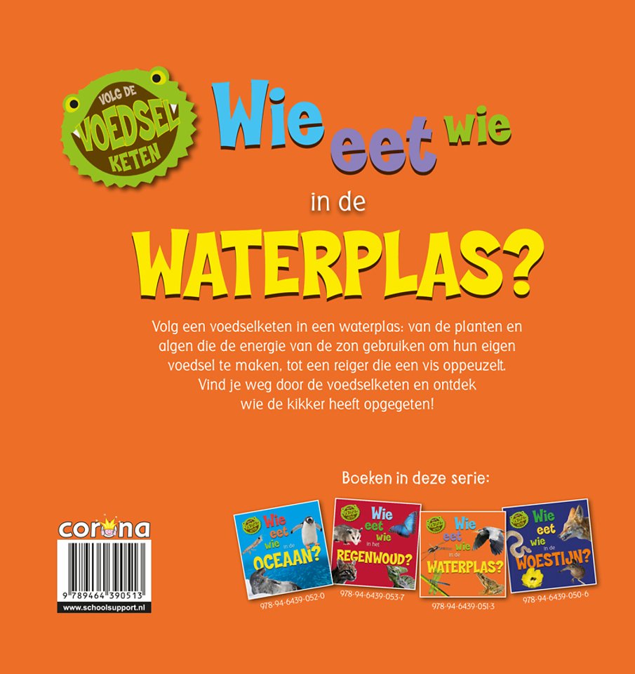 Wie eet wie in de waterplas?
