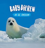 Babydieren in de sneeuw