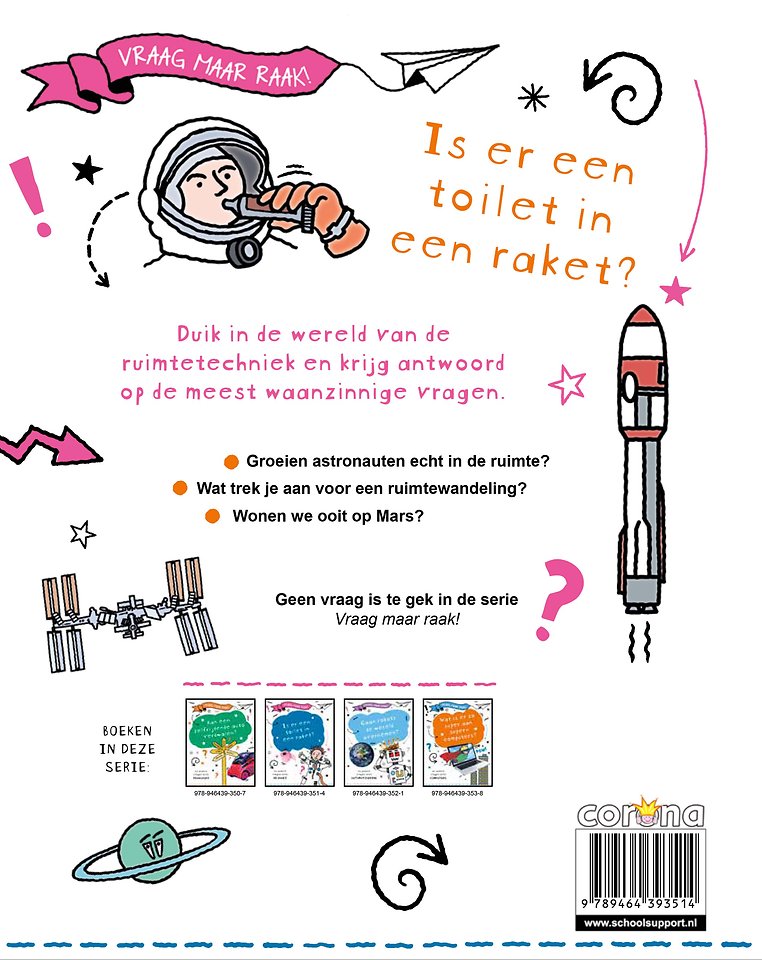 Is er een toilet in een raket?