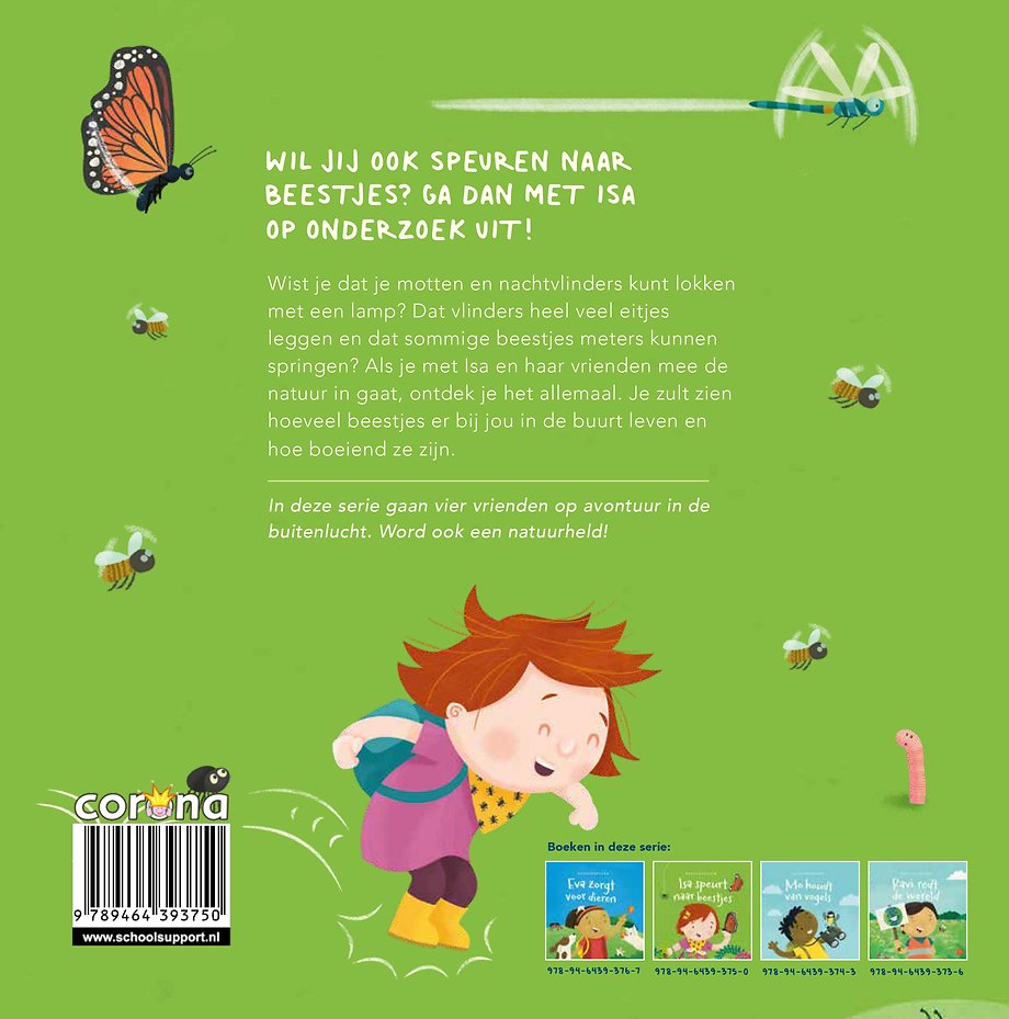 Isa speurt naar beestjes