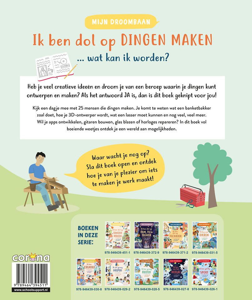 Ik ben dol op dingen maken … wat kan ik worden?