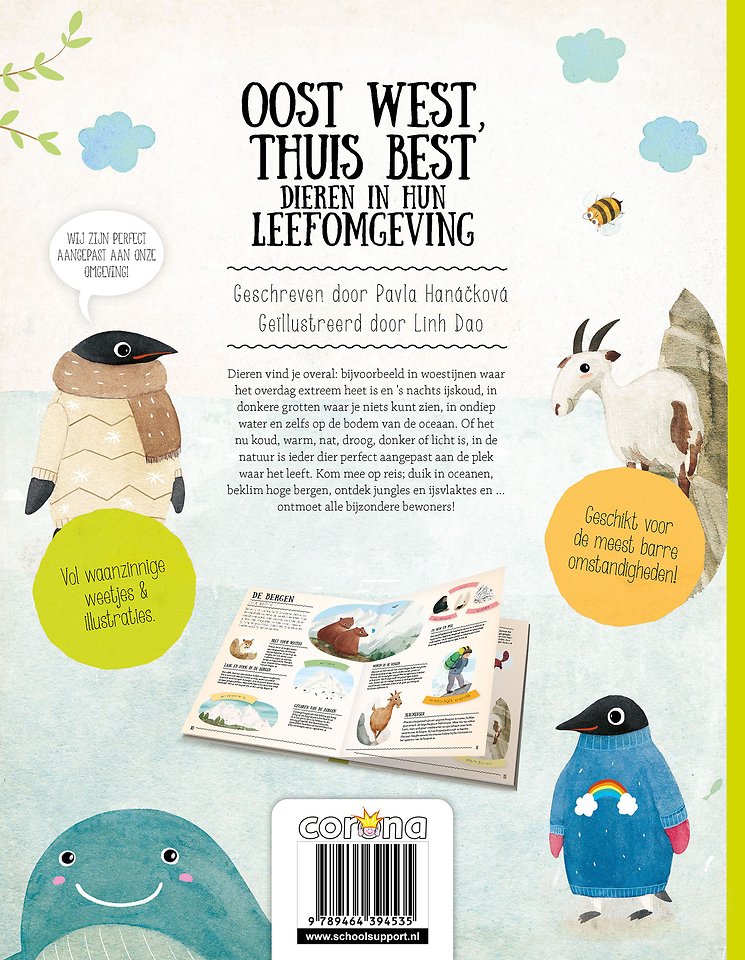 Oost, west, thuis best - dieren in hun leefomgeving