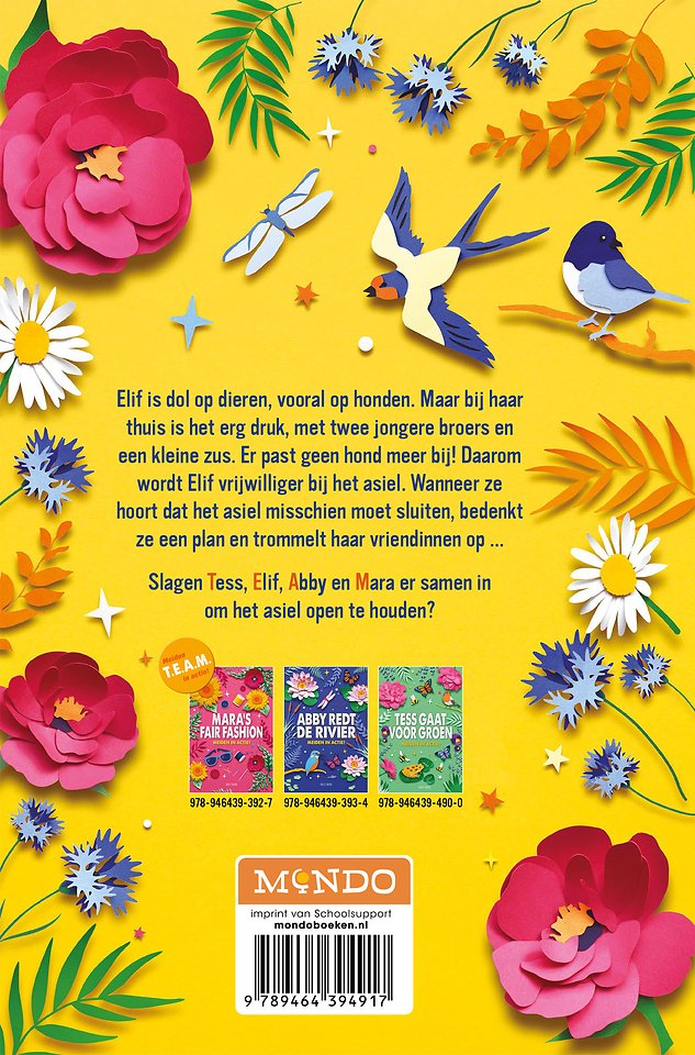 Elif helpt het asiel