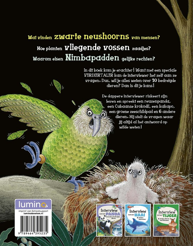 Interview met een panda & andere bedreigde dieren
