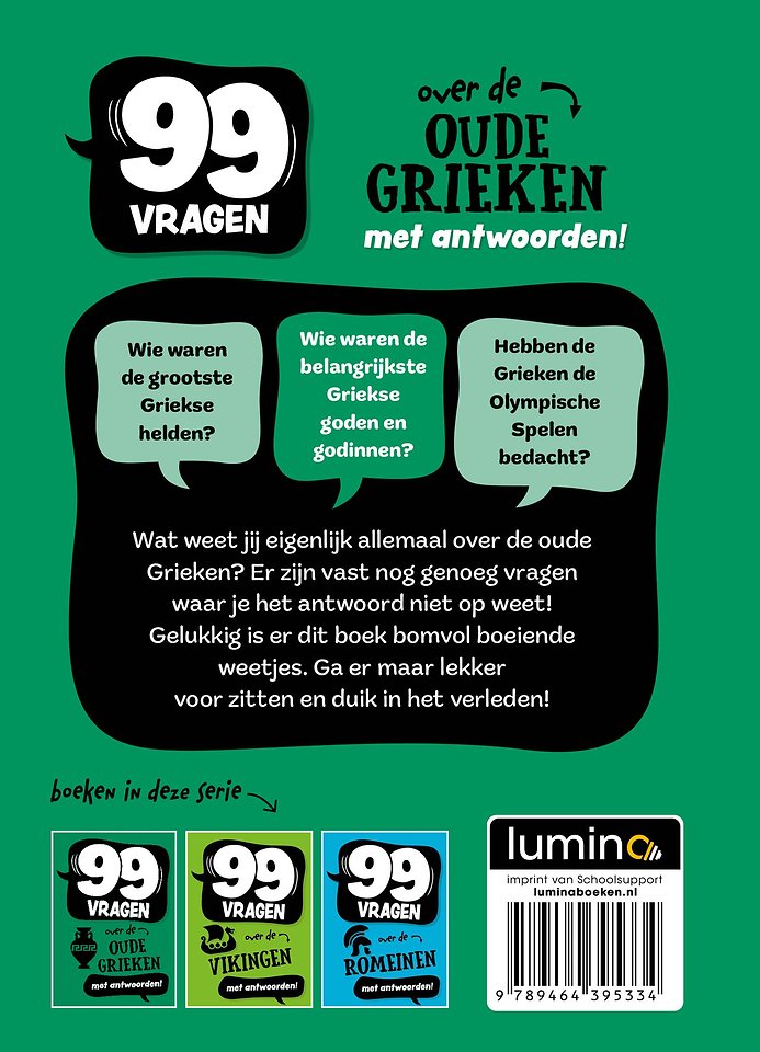 99 vragen over de Oude Grieken