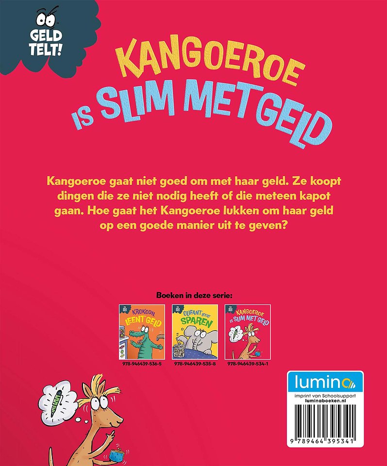 Kangoeroe is slim met geld