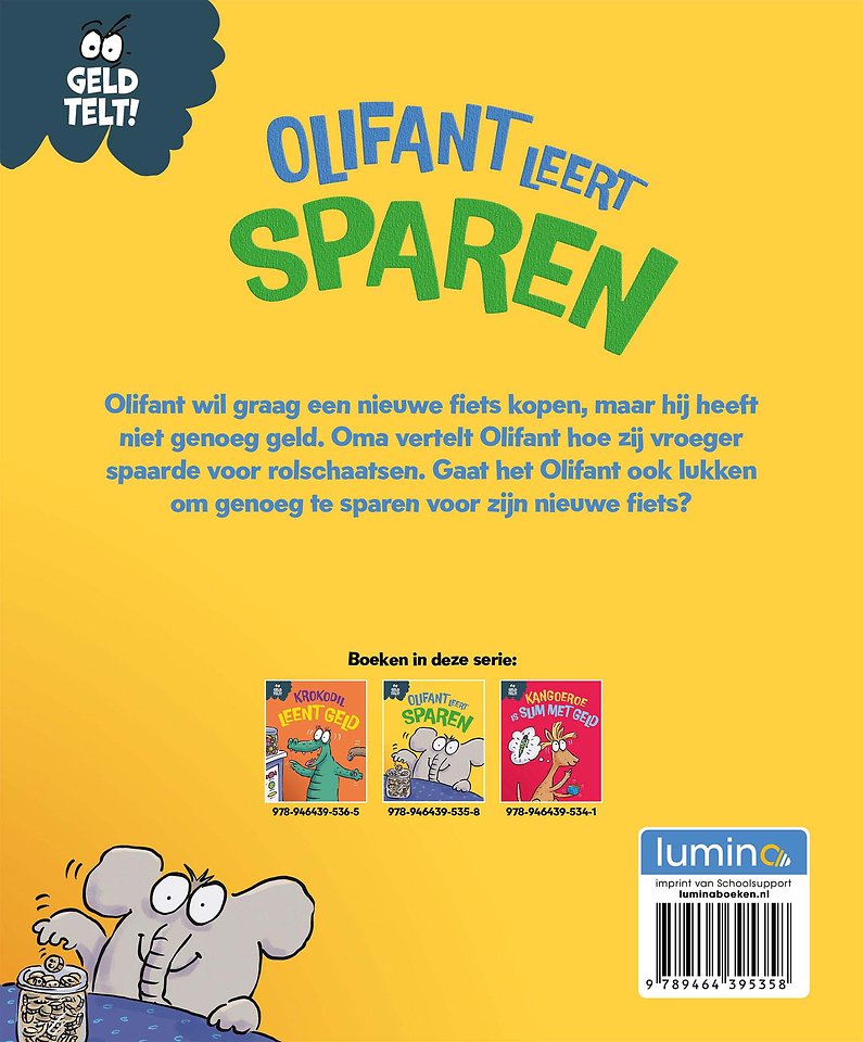 Olifant leert sparen