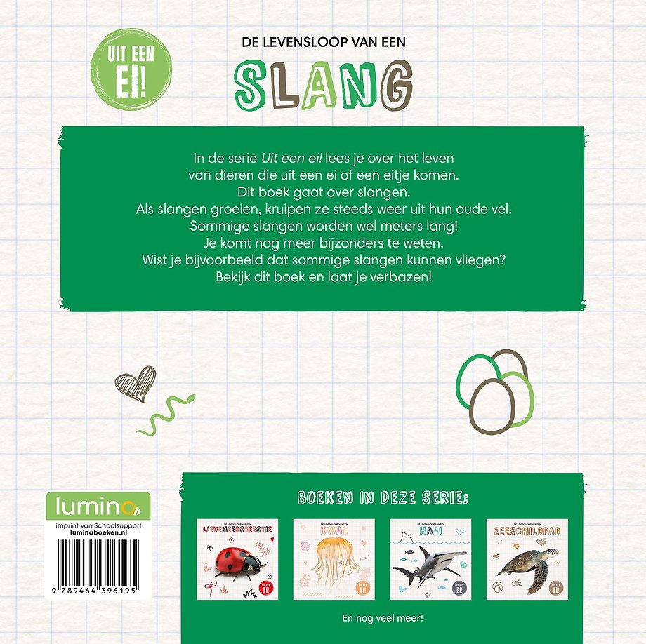 De levensloop van een slang