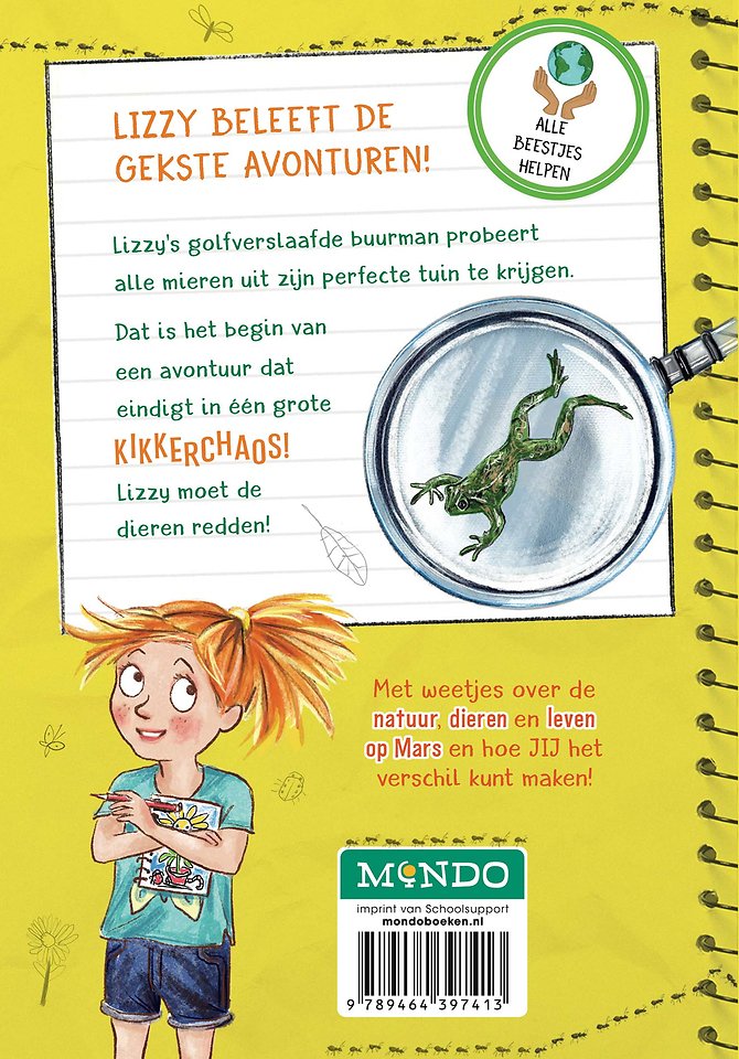 Lizzy en de kikkerchaos