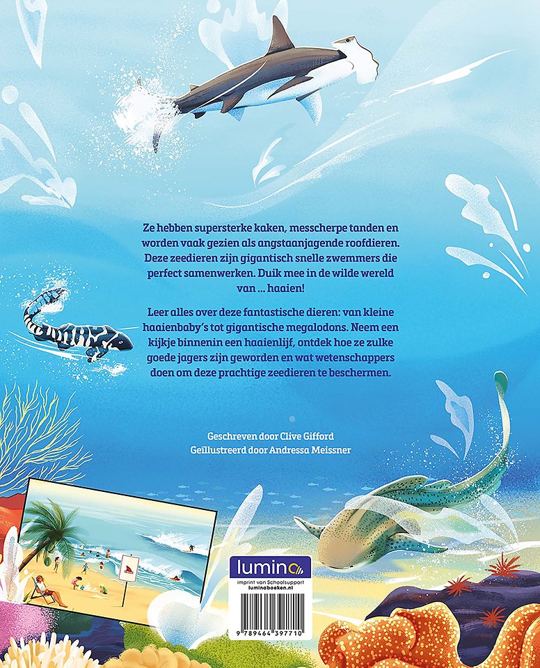 De wilde wereld van haaien