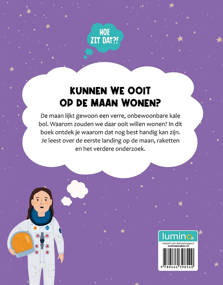 Kunnen we ooit wonen op de maan?