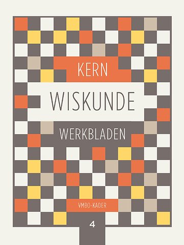 KERN Wiskunde vmbo-kader 4 werkbladenboek