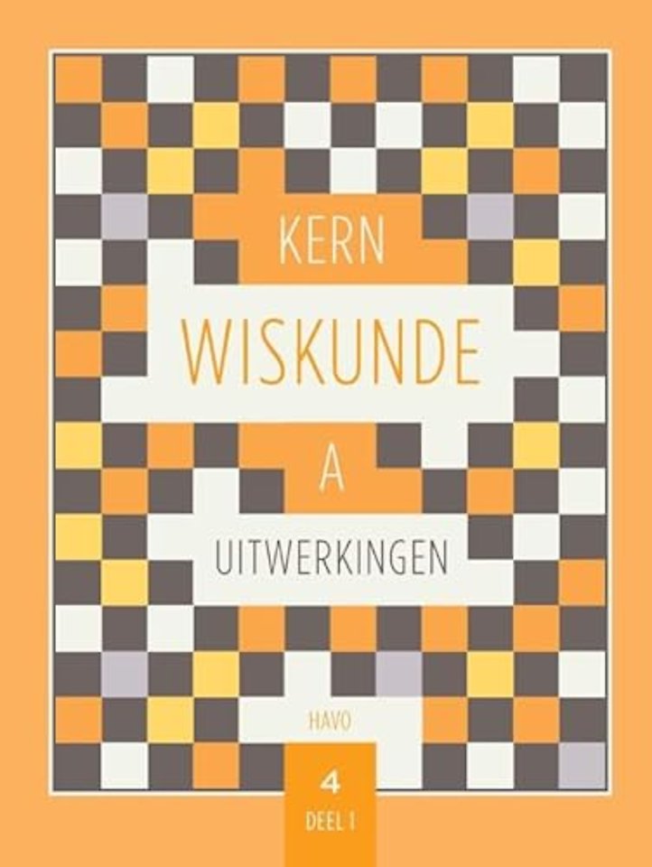 KERN Wiskunde havo A laarjaar 4 deel 1 uitwerkingen