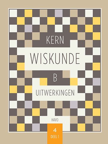 KERN wiskunde havo B leerjaar 4 deel 1 uitwerkingen