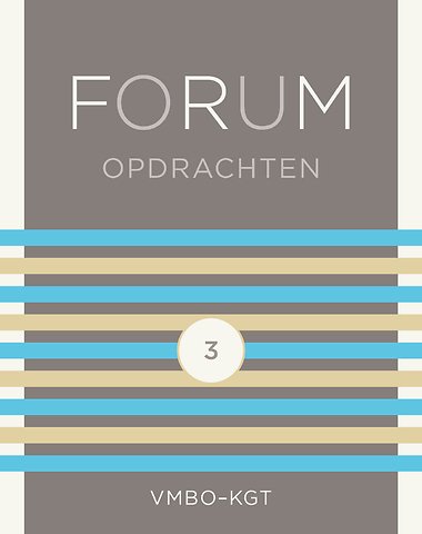 FORUM Geschiedenis vmbo-kgt 3 opdrachtenboek