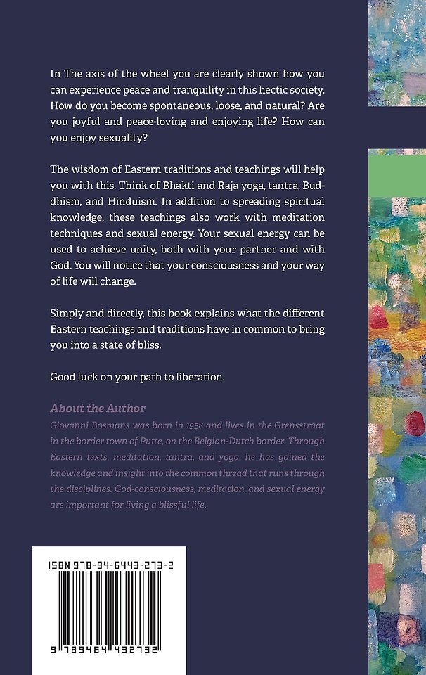 The axis of the wheel