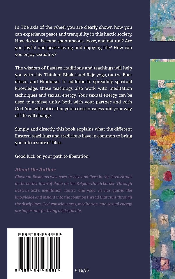 The axis of the wheel