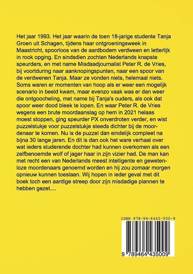 De zaak Tanja Groen (opgelost)